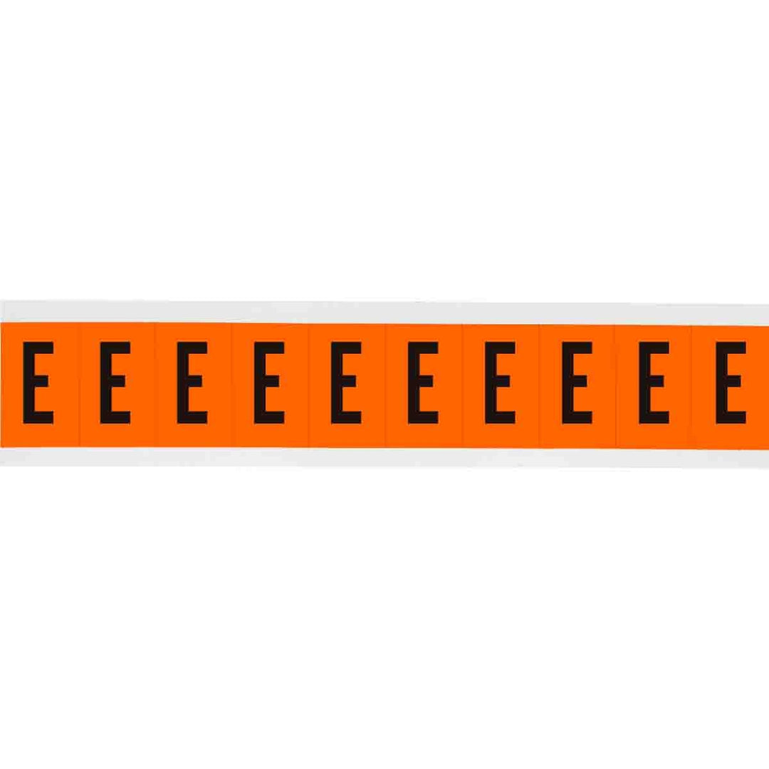 Brady 6570 - E APWA Outdoor Utility Numbers & Letters, 2 in, Letter E MTESolutions