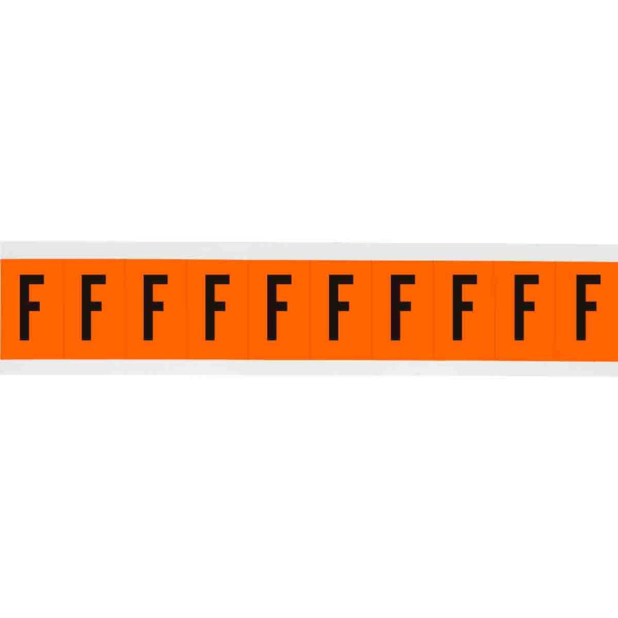 Brady 6570 - F APWA Outdoor Utility Numbers & Letters, 2 in, Letter F MTESolutions