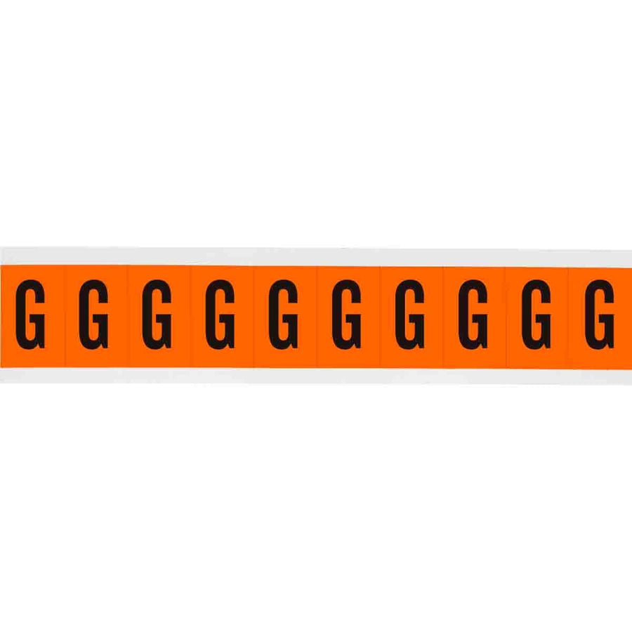 Brady 6570 - G APWA Outdoor Utility Numbers & Letters, 2 in, Letter G MTESolutions