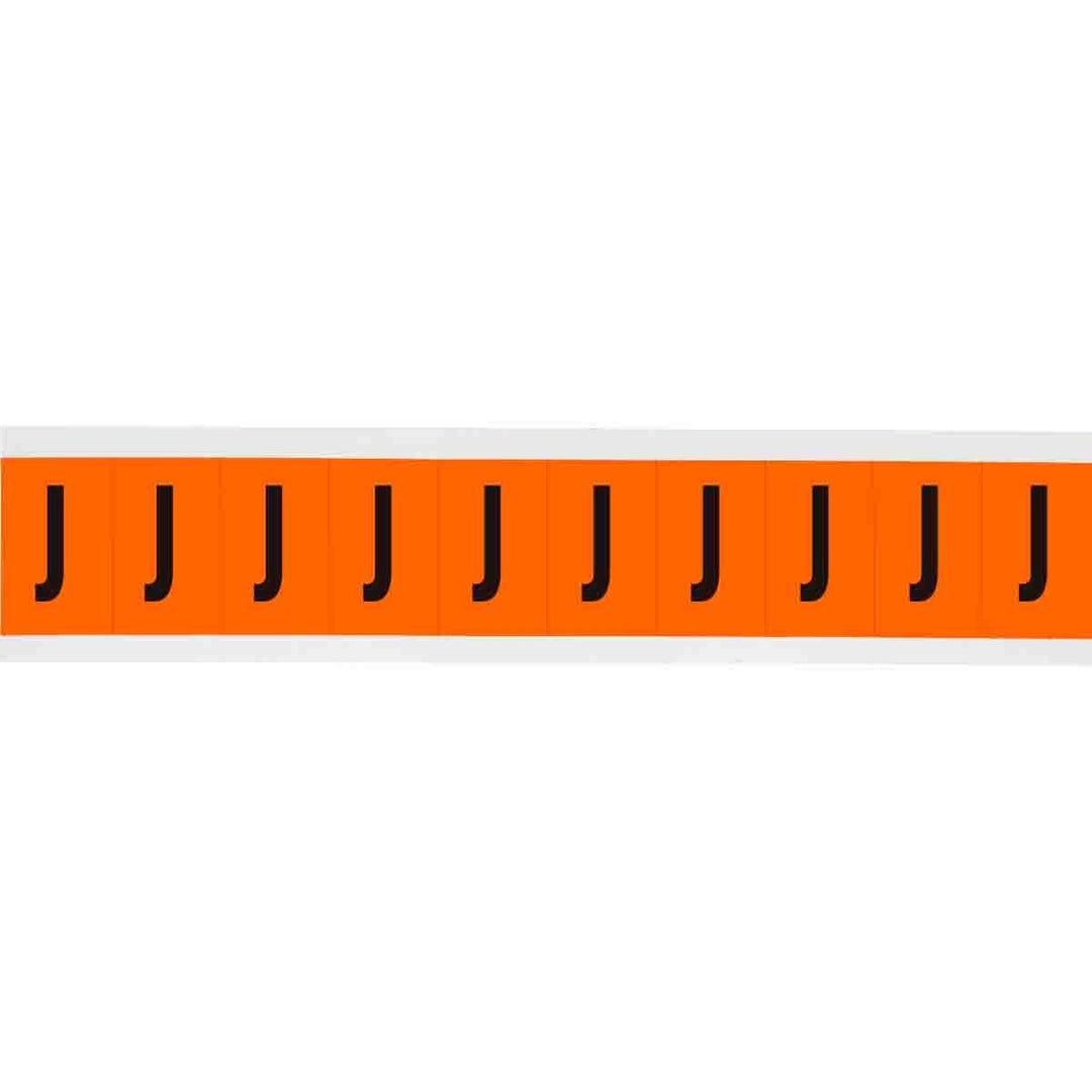 Brady 6570 - J APWA Outdoor Utility Numbers & Letters, 2 in, Letter J MTESolutions