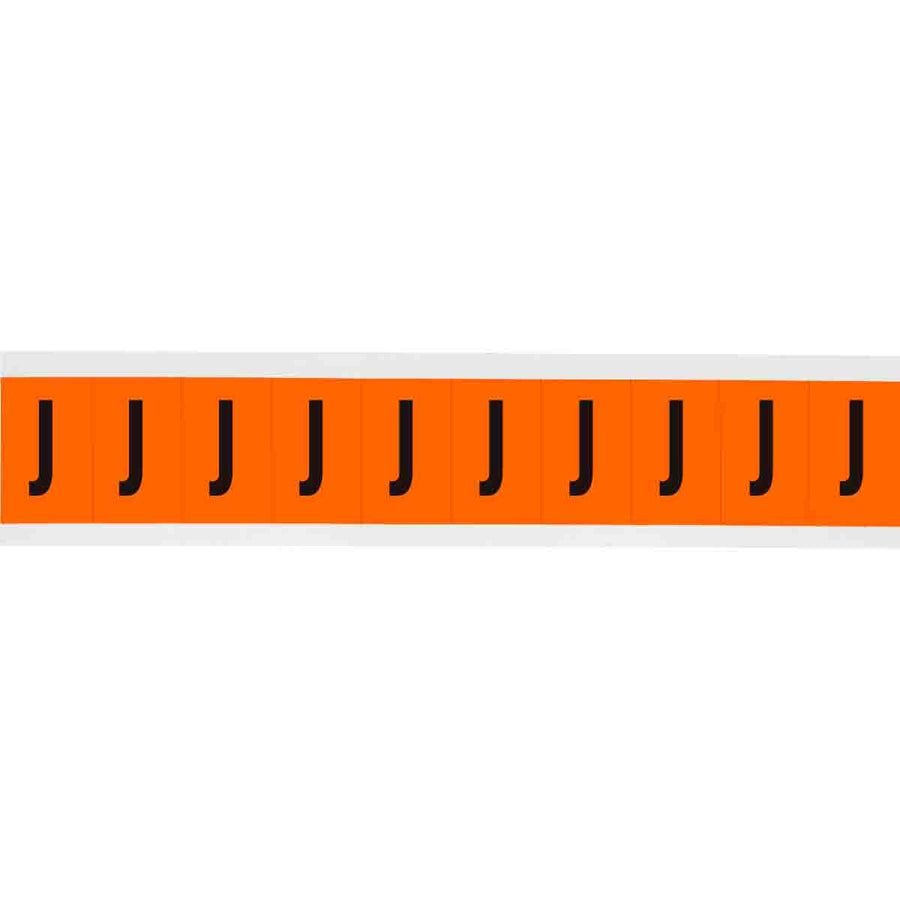 Brady 6570 - J APWA Outdoor Utility Numbers & Letters, 2 in, Letter J MTESolutions