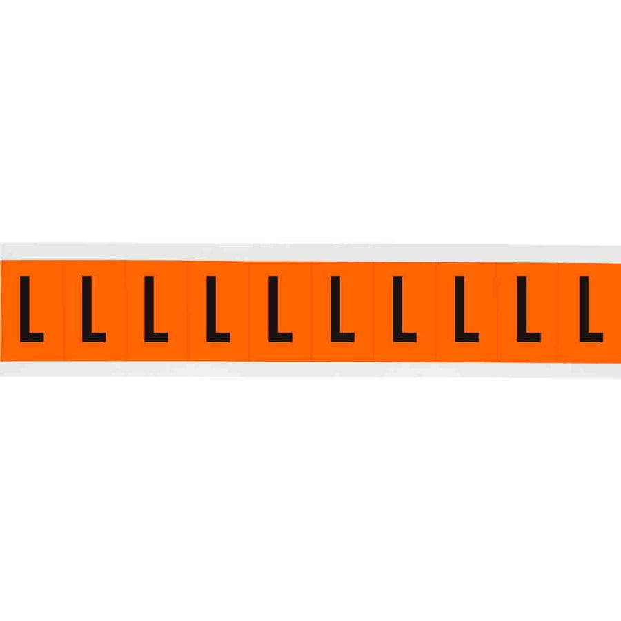 Brady 6570 - L APWA Outdoor Utility Numbers & Letters, 2 in, Letter L MTESolutions