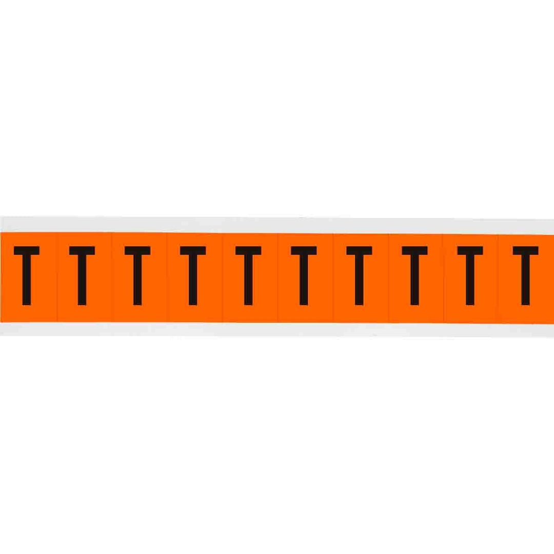 Brady 6570 - T APWA Outdoor Utility Numbers & Letters, 2 in, Letter T MTESolutions