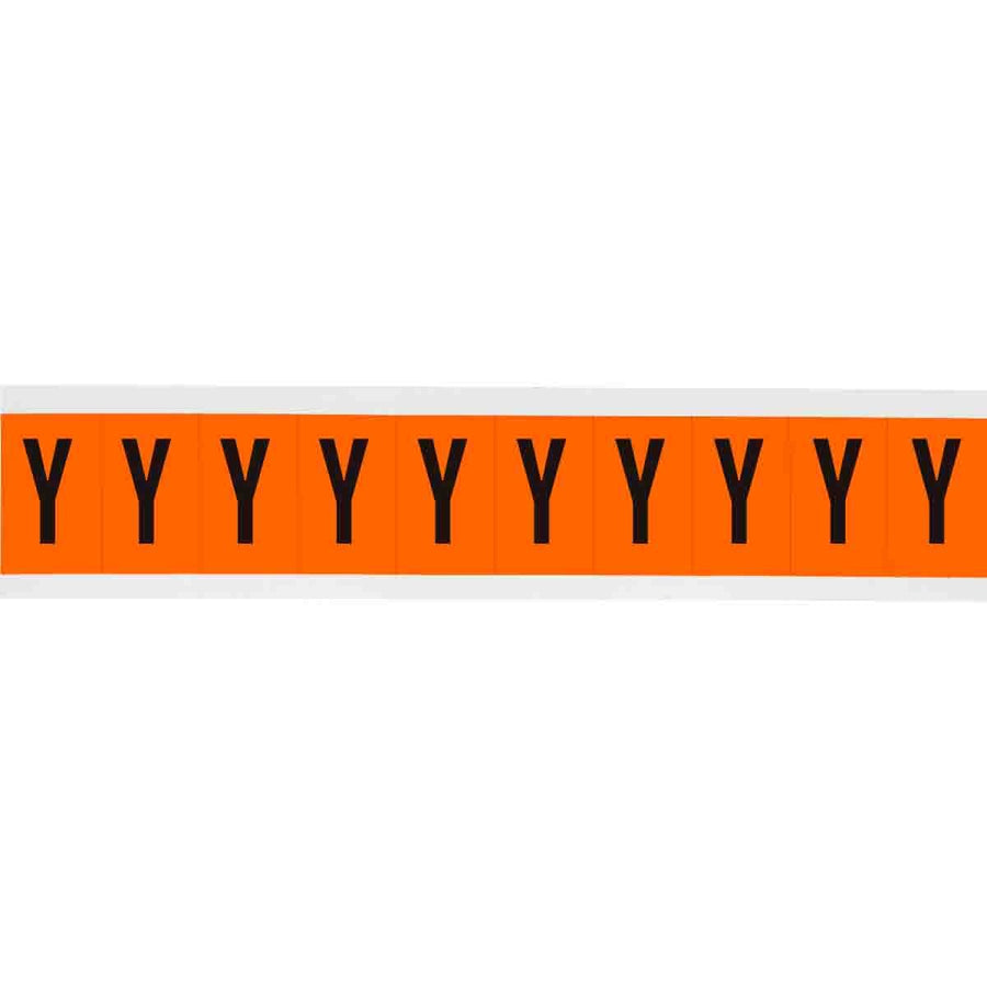 Brady 6570 - Y APWA Outdoor Utility Numbers & Letters, 2 in, Letter Y MTESolutions