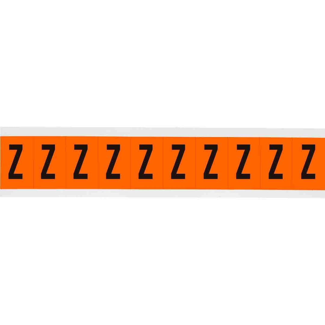 Brady 6570 - Z APWA Outdoor Utility Numbers & Letters, 2 in, Letter Z MTESolutions