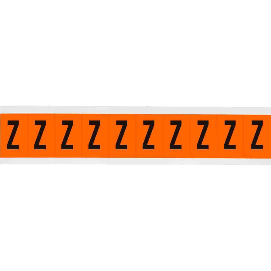 Brady 6570 - Z APWA Outdoor Utility Numbers & Letters, 2 in, Letter Z MTESolutions