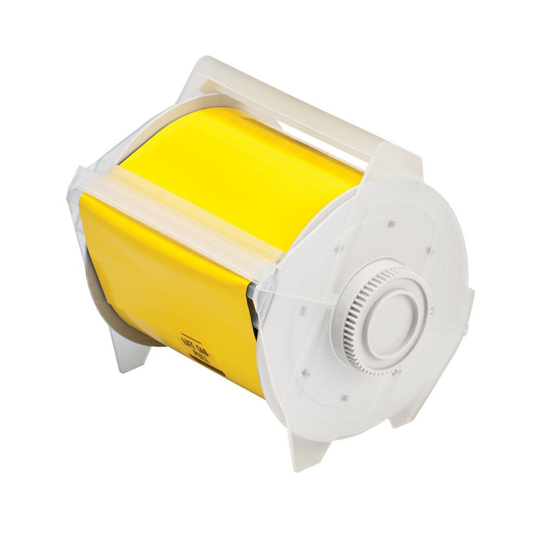 Brady 76688 Globalmark Magnetic Labels, Yellow, 4 in x 25 ft MTESolutions