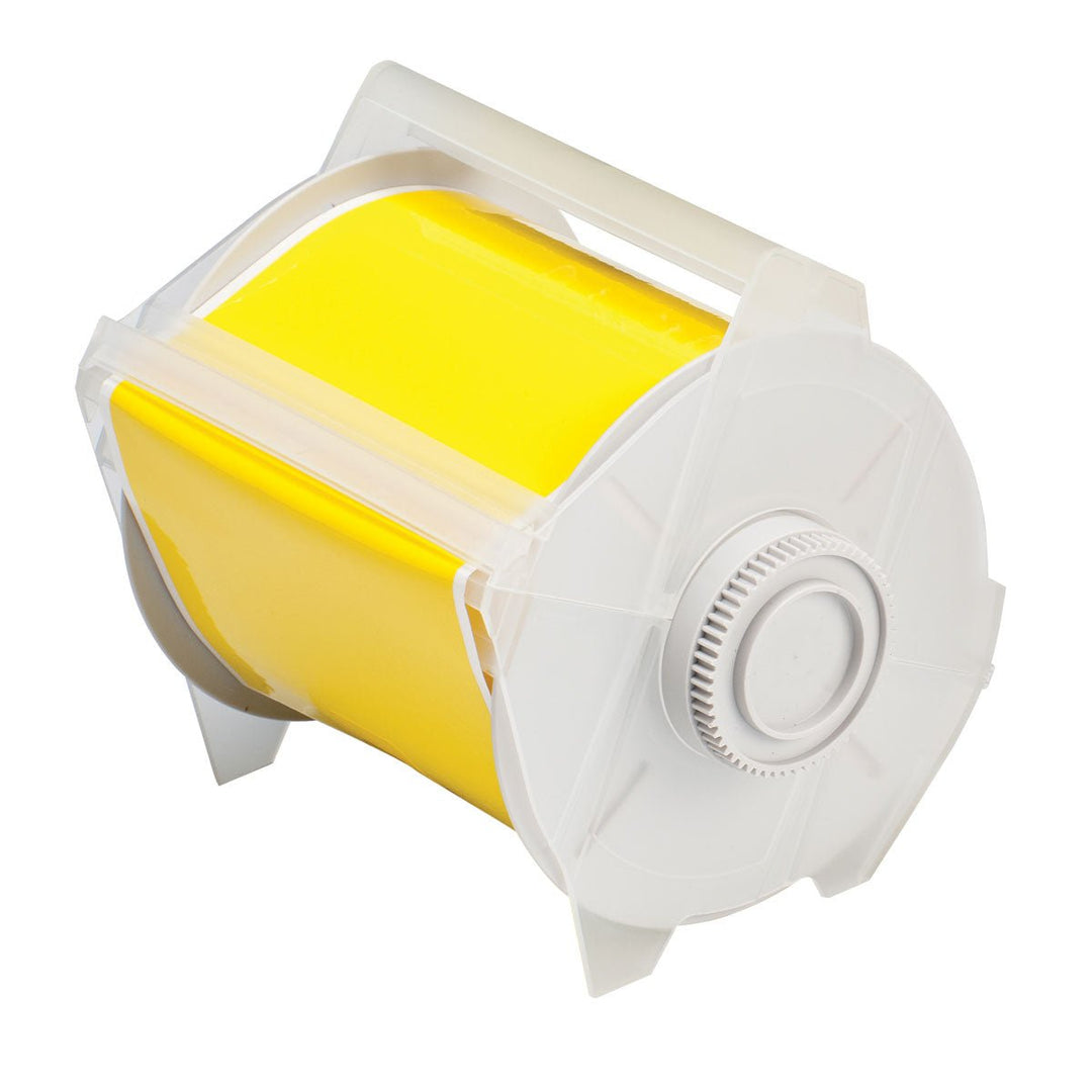 Brady 76694 Globalmark Cold Temperature Labels, Yellow, 4 in x 100 ft MTESolutions