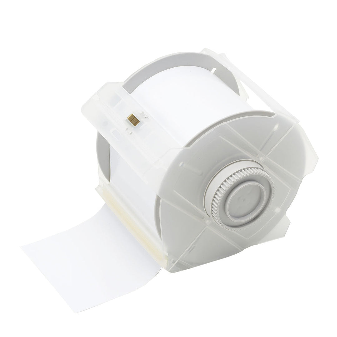 Brady 76715 GlobalMark Continuous Polyester Printable Tags, White, 3.25 in x 50 ft MTESolutions