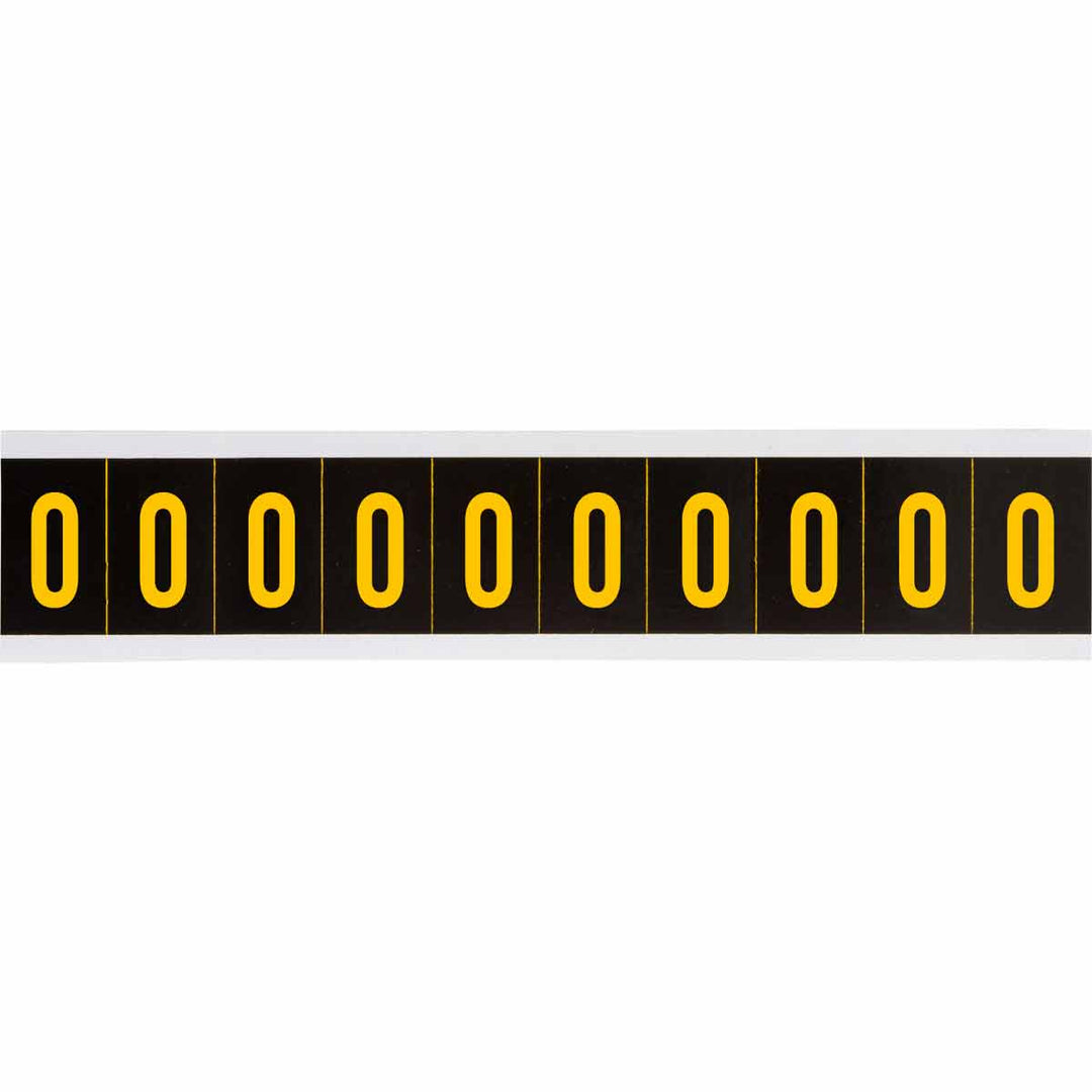 Brady 7897 - 0 APWA Outdoor Utility Numbers & Letters, 2 in, Number 0 MTESolutions