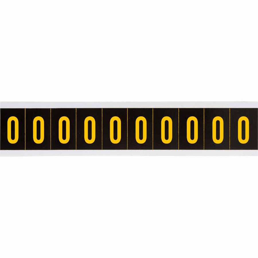 Brady 7897 - 0 APWA Outdoor Utility Numbers & Letters, 2 in, Number 0 MTESolutions