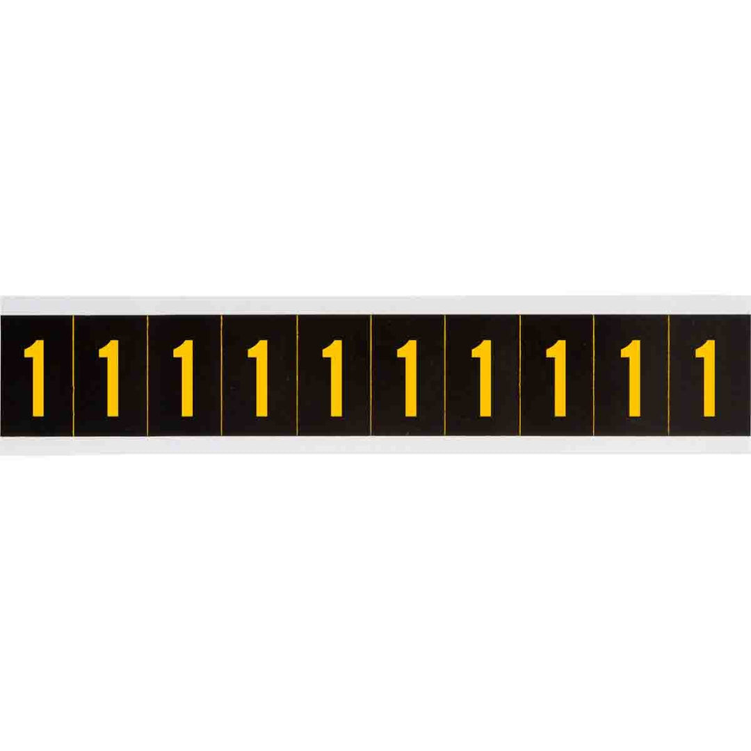 Brady 7897 - 1 APWA Outdoor Utility Numbers & Letters, 2 in, Number 1 MTESolutions