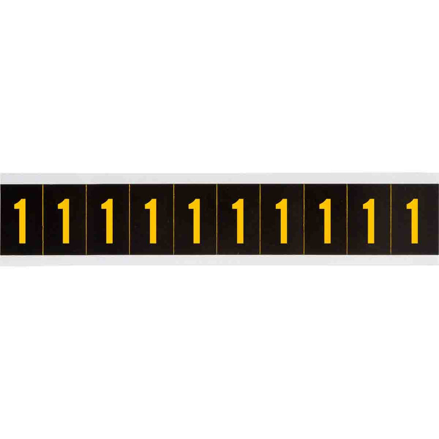 Brady 7897 - 1 APWA Outdoor Utility Numbers & Letters, 2 in, Number 1 MTESolutions