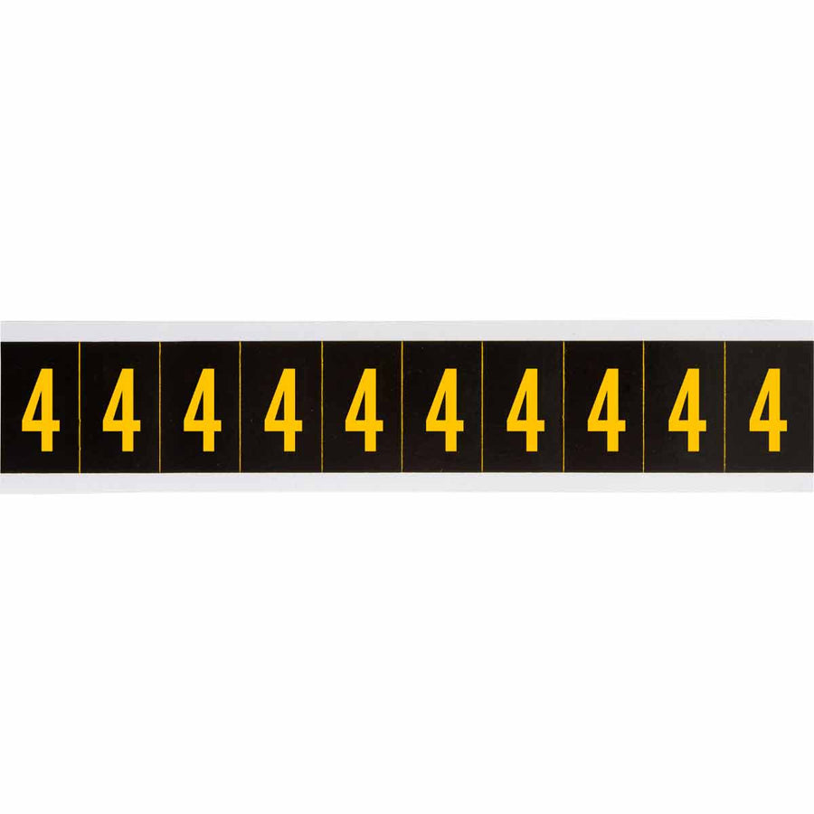 Brady 7897 - 4 APWA Outdoor Utility Numbers & Letters, 2 in, Number 4 MTESolutions