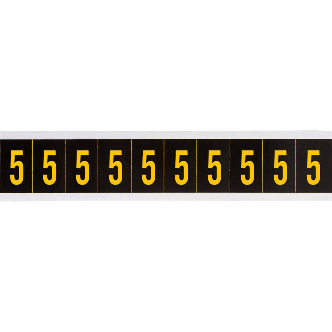 Brady 7897 - 5 APWA Outdoor Utility Numbers & Letters, 2 in, Number 5 MTESolutions