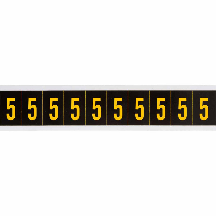 Brady 7897 - 5 APWA Outdoor Utility Numbers & Letters, 2 in, Number 5 MTESolutions