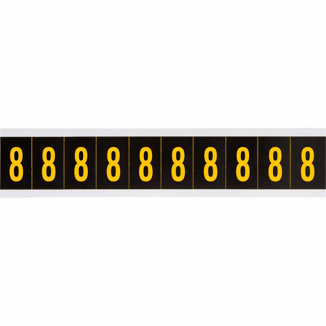 Brady 7897 - 8 APWA Outdoor Utility Numbers & Letters, 2 in, Number 8 MTESolutions