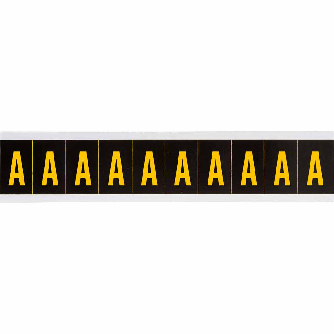 Brady 7897 - A APWA Outdoor Utility Numbers & Letters, 2 in, Letter A MTESolutions