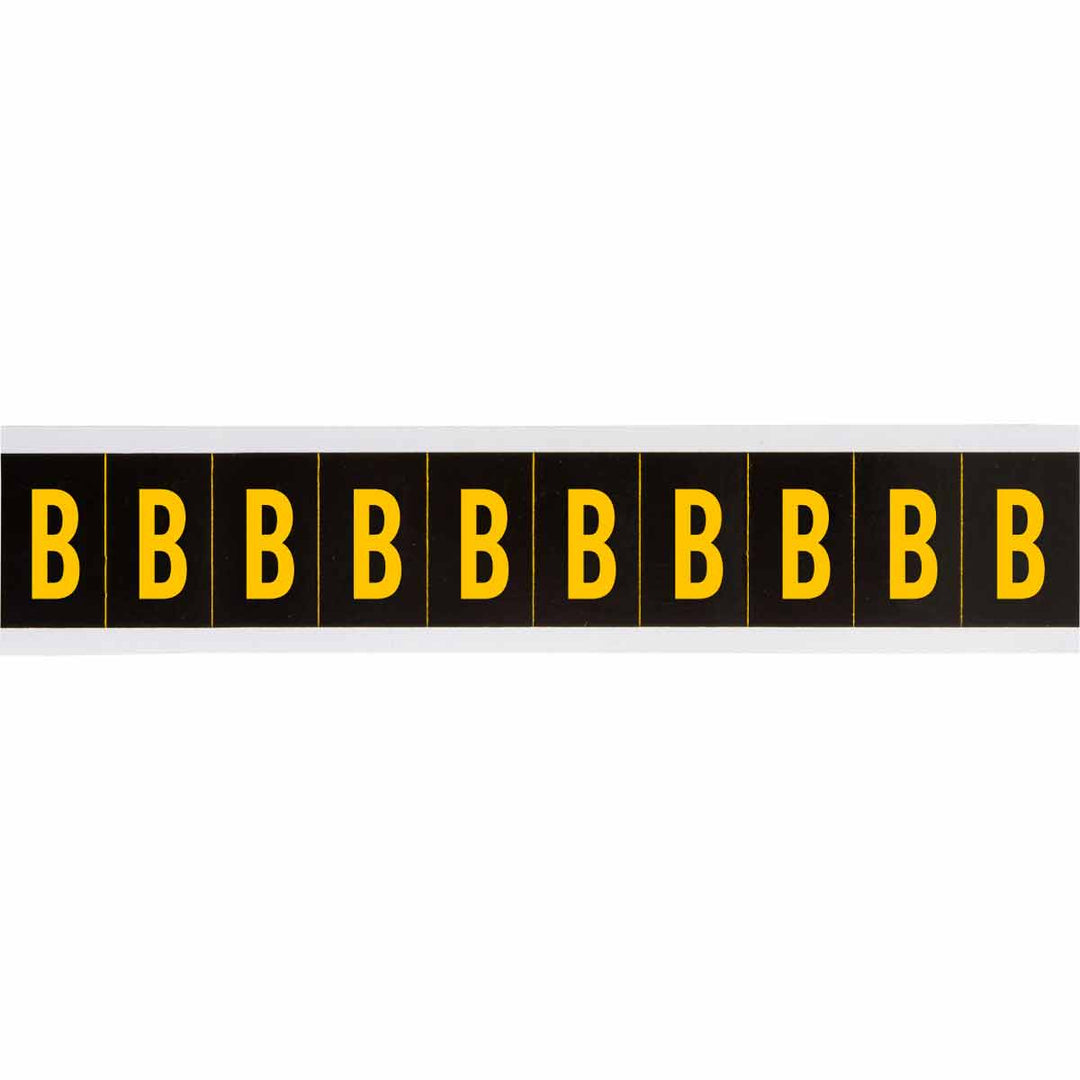 Brady 7897 - B APWA Outdoor Utility Numbers & Letters, 2 in, Letter B MTESolutions