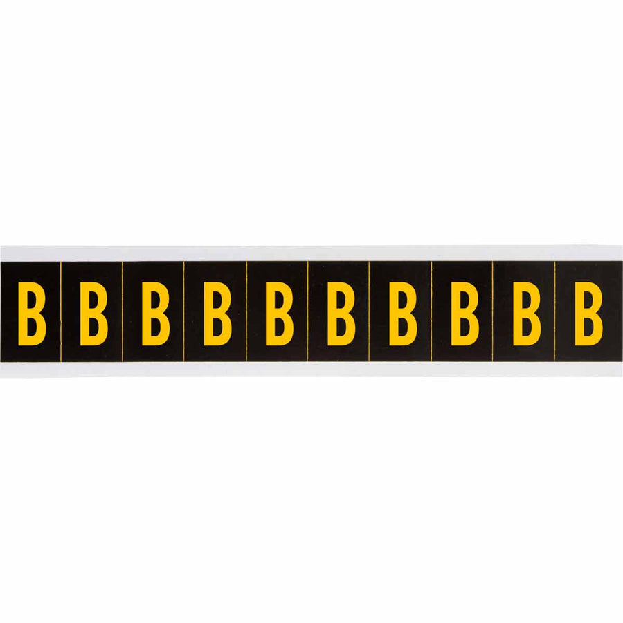 Brady 7897 - B APWA Outdoor Utility Numbers & Letters, 2 in, Letter B MTESolutions