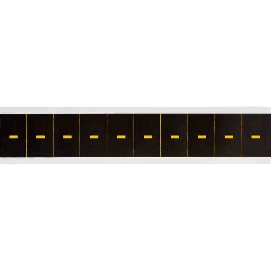 Brady 7897 - Dsh APWA Outdoor Utility Numbers & Letters, 2 in, Dash MTESolutions