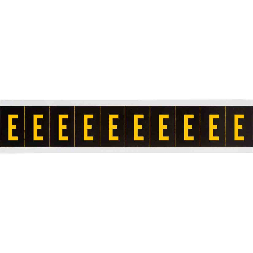 Brady 7897 - E APWA Outdoor Utility Numbers & Letters, 2 in, Letter E MTESolutions