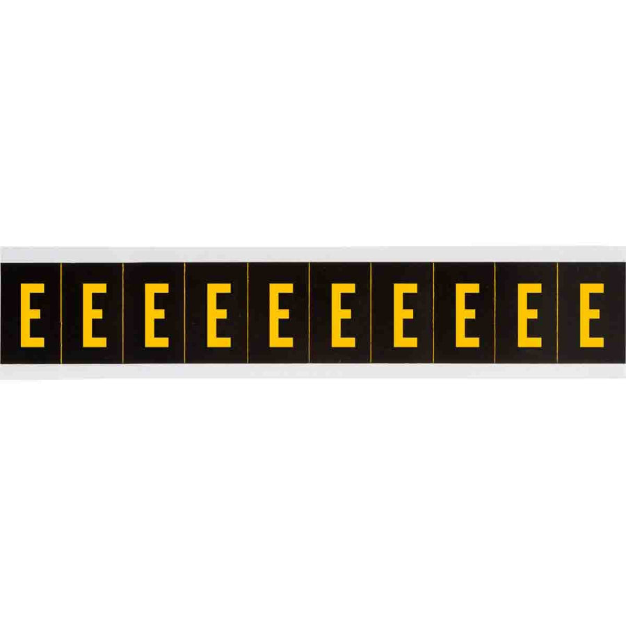Brady 7897 - E APWA Outdoor Utility Numbers & Letters, 2 in, Letter E MTESolutions
