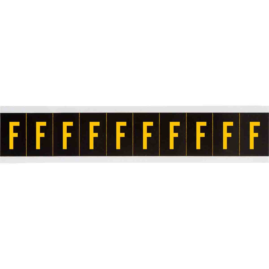 Brady 7897 - F APWA Outdoor Utility Numbers & Letters, 2 in, Letter F MTESolutions