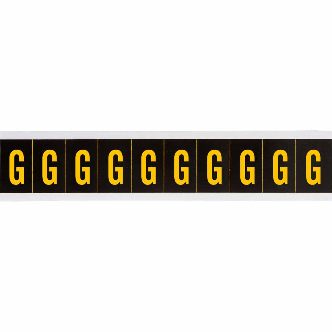 Brady 7897 - G APWA Outdoor Utility Numbers & Letters, 2 in, Letter G MTESolutions