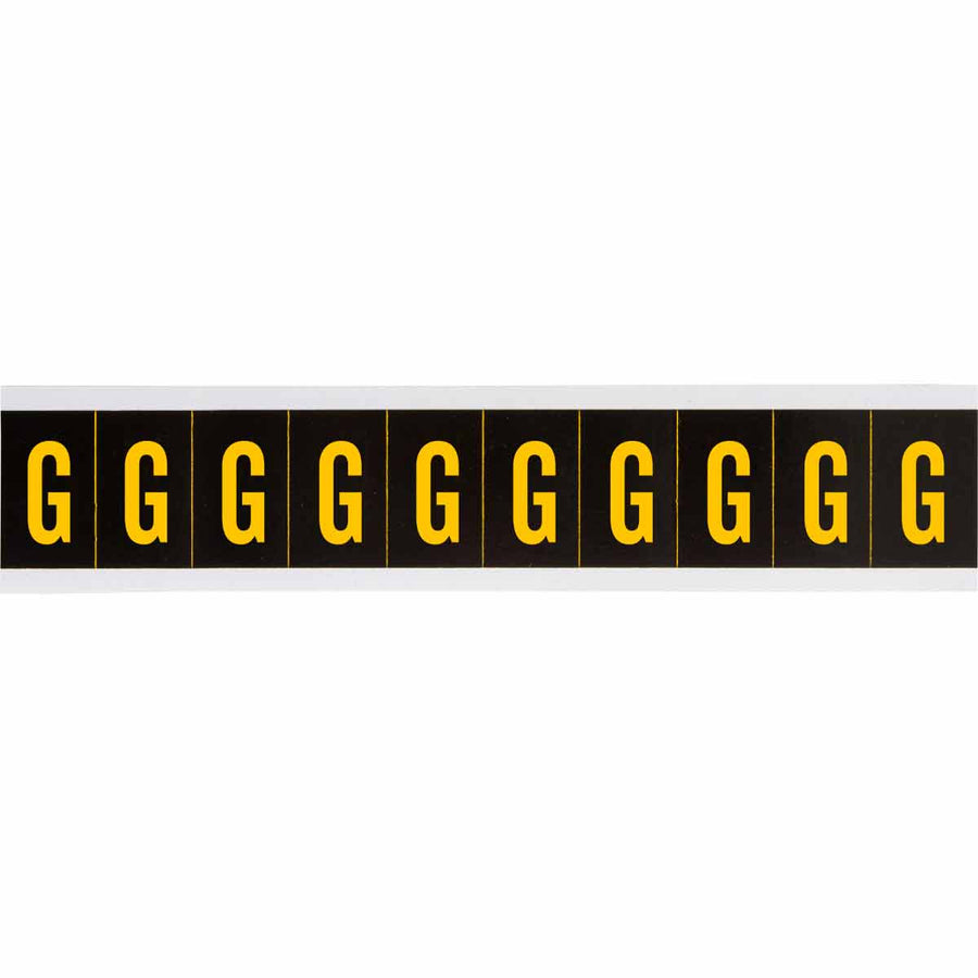 Brady 7897 - G APWA Outdoor Utility Numbers & Letters, 2 in, Letter G MTESolutions