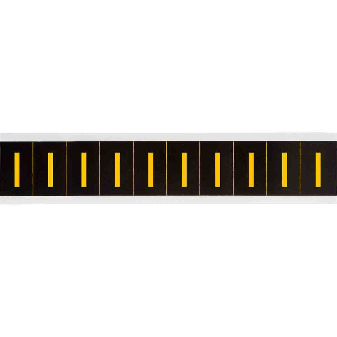 Brady 7897 - I APWA Outdoor Utility Numbers & Letters, 2 in, Letter I MTESolutions