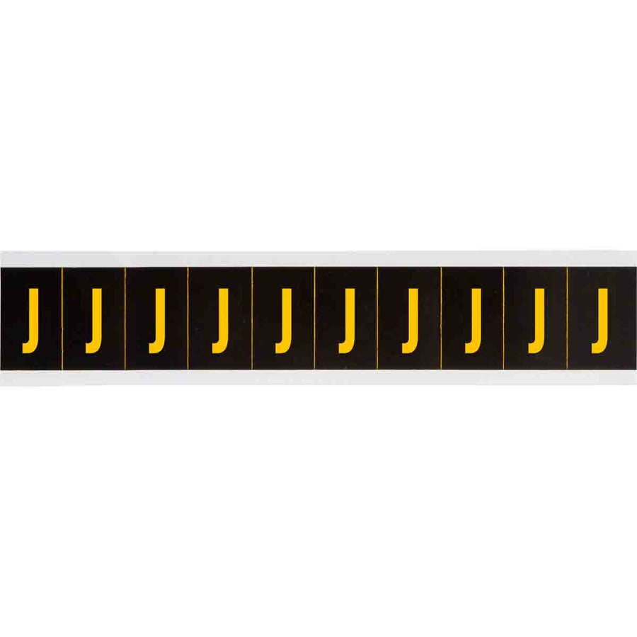 Brady 7897 - J APWA Outdoor Utility Numbers & Letters, 2 in, Letter J MTESolutions