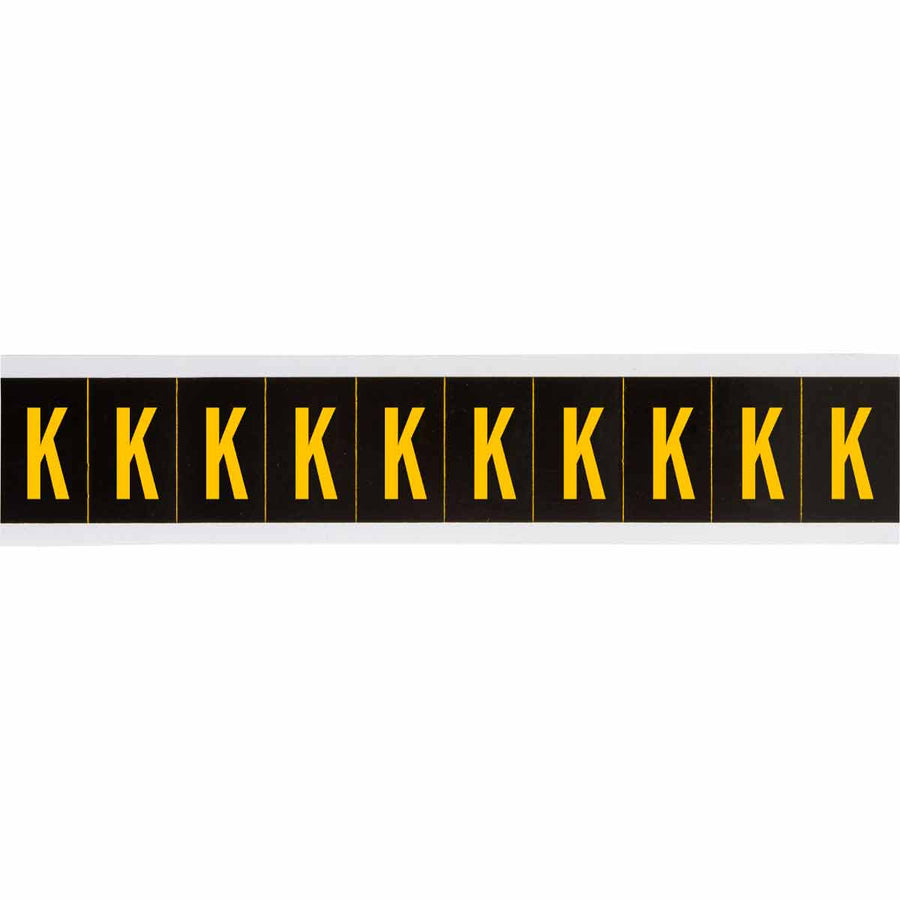 Brady 7897 - K APWA Outdoor Utility Numbers & Letters, 2 in, Letter K MTESolutions