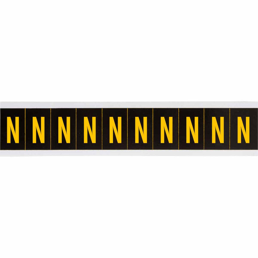 Brady 7897 - N APWA Outdoor Utility Numbers & Letters, 2 in, Letter N MTESolutions