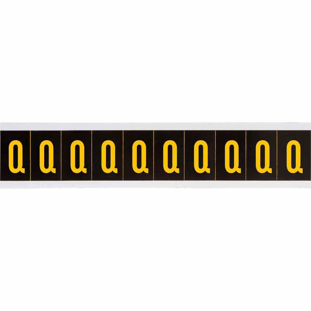 Brady 7897 - Q APWA Outdoor Utility Numbers & Letters, 2 in, Letter Q MTESolutions