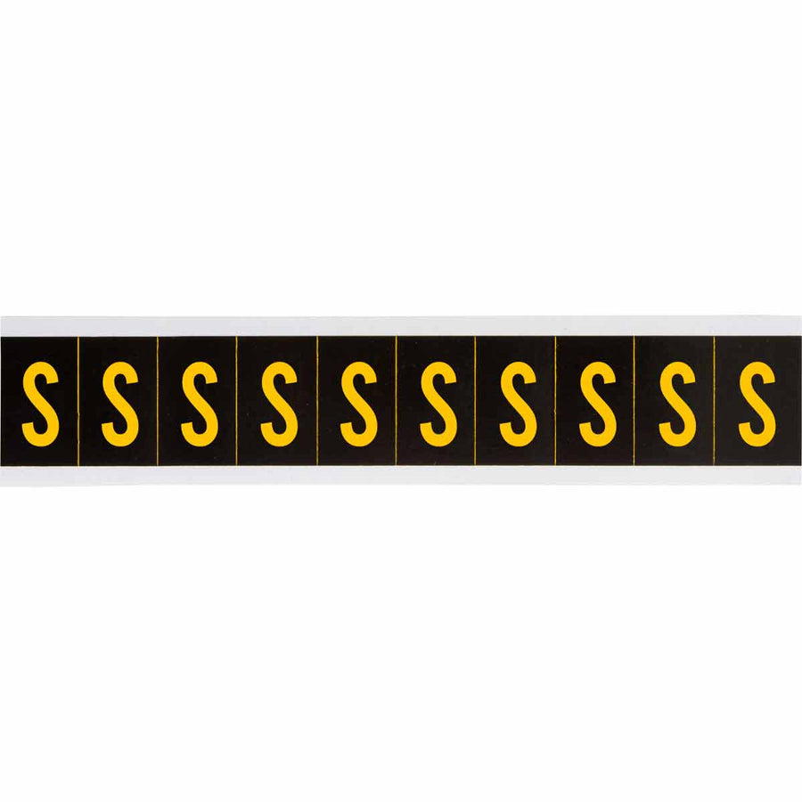 Brady 7897 - S APWA Outdoor Utility Numbers & Letters, 2 in, Letter S MTESolutions