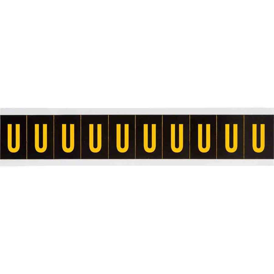 Brady 7897 - U APWA Outdoor Utility Numbers & Letters, 2 in, Letter U MTESolutions
