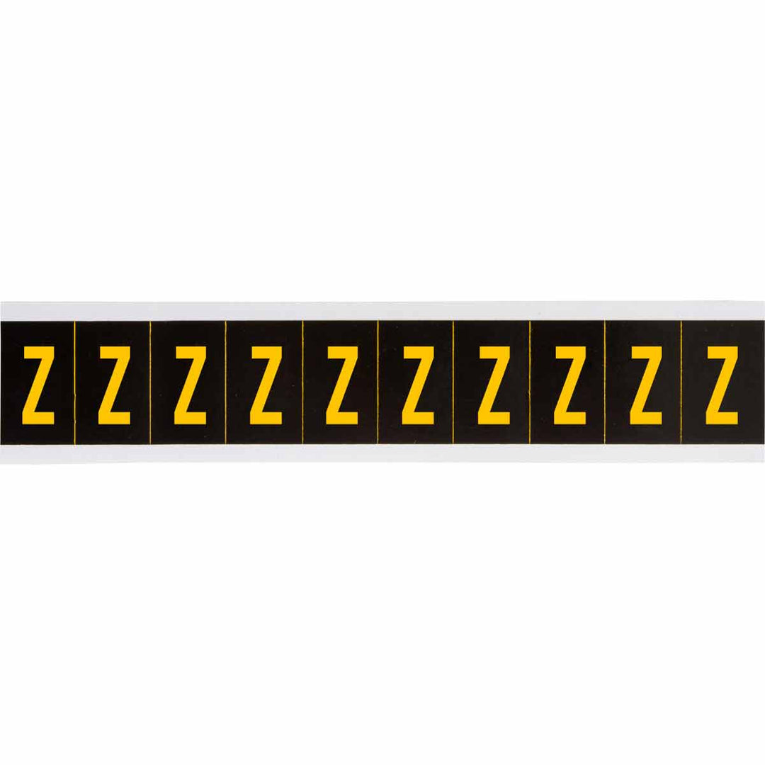 Brady 7897 - Z APWA Outdoor Utility Numbers & Letters, 2 in, Letter Z MTESolutions