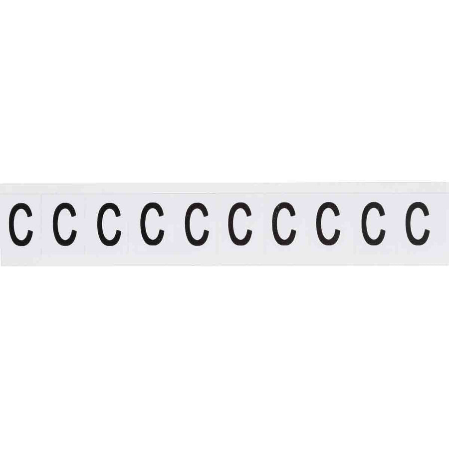 Brady 9713 - C 97 Series Indoor - Outdoor Number & Letters, 1 in, Letter C MTESolutions