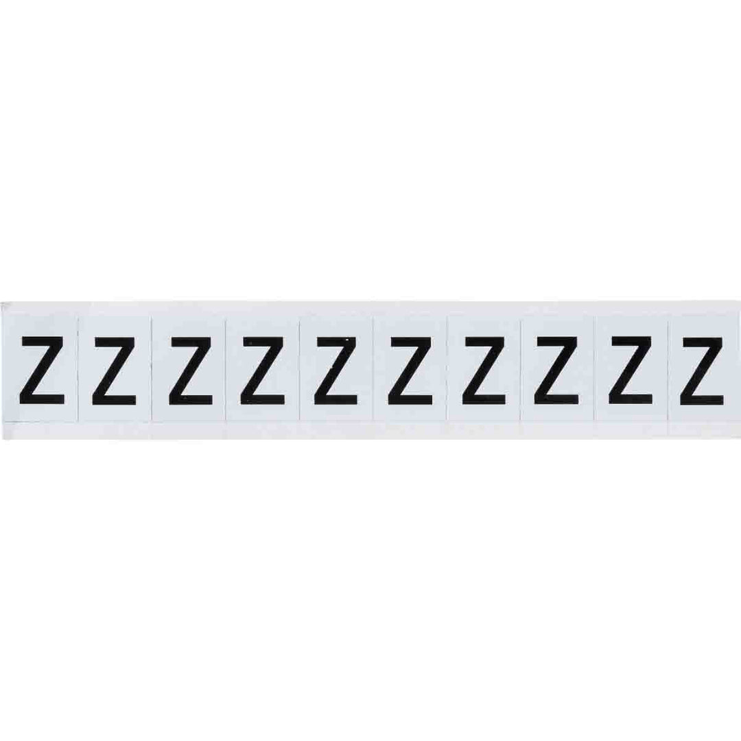 Brady 9713 - Z 97 Series Indoor - Outdoor Number & Letters, 1 in, Letter Z MTESolutions