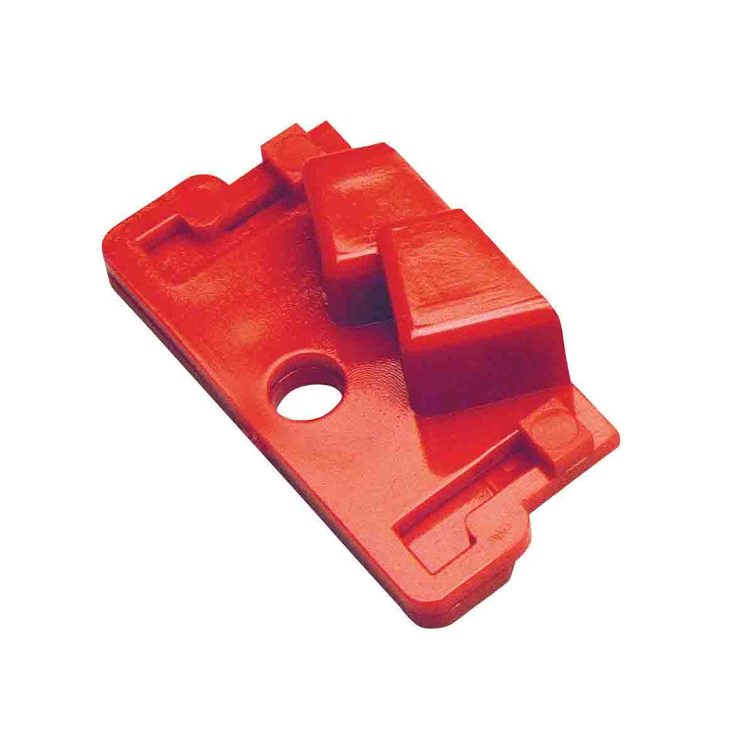 Brady BL01, Circuit Breaker Switch Lockouts, 0.8in H x 2.25in W x 1.1in D, Polycarbonate Red MTESolutions