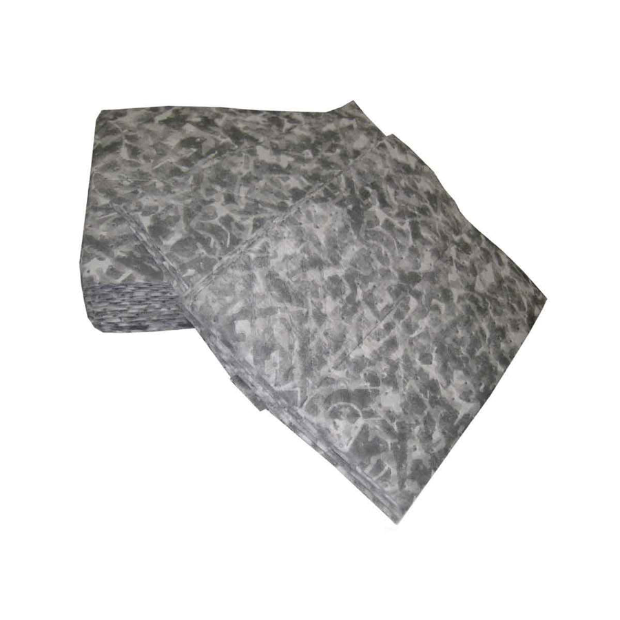 Brady BM100, BattleMat Universal Absorbent Pads, Heavy Weight, 15" x 19", Absorbency Capacity 28 gal, Bale of 100 Pads MTESolutions