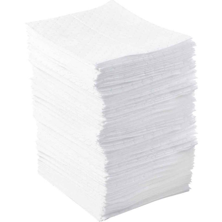 Brady BPO200, Basic Oil Absorbent Pad, 15 in X 17 in ,Light, Bales of 200 Pads MTESolutions