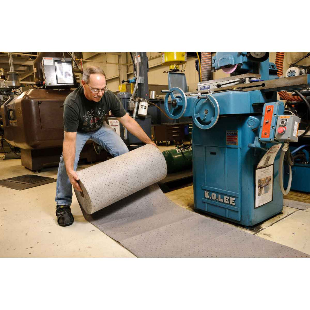 Brady BRU150 Basic Universal Absorbent Roll 30 in X 150 ft Heavy PRF MTESolutions