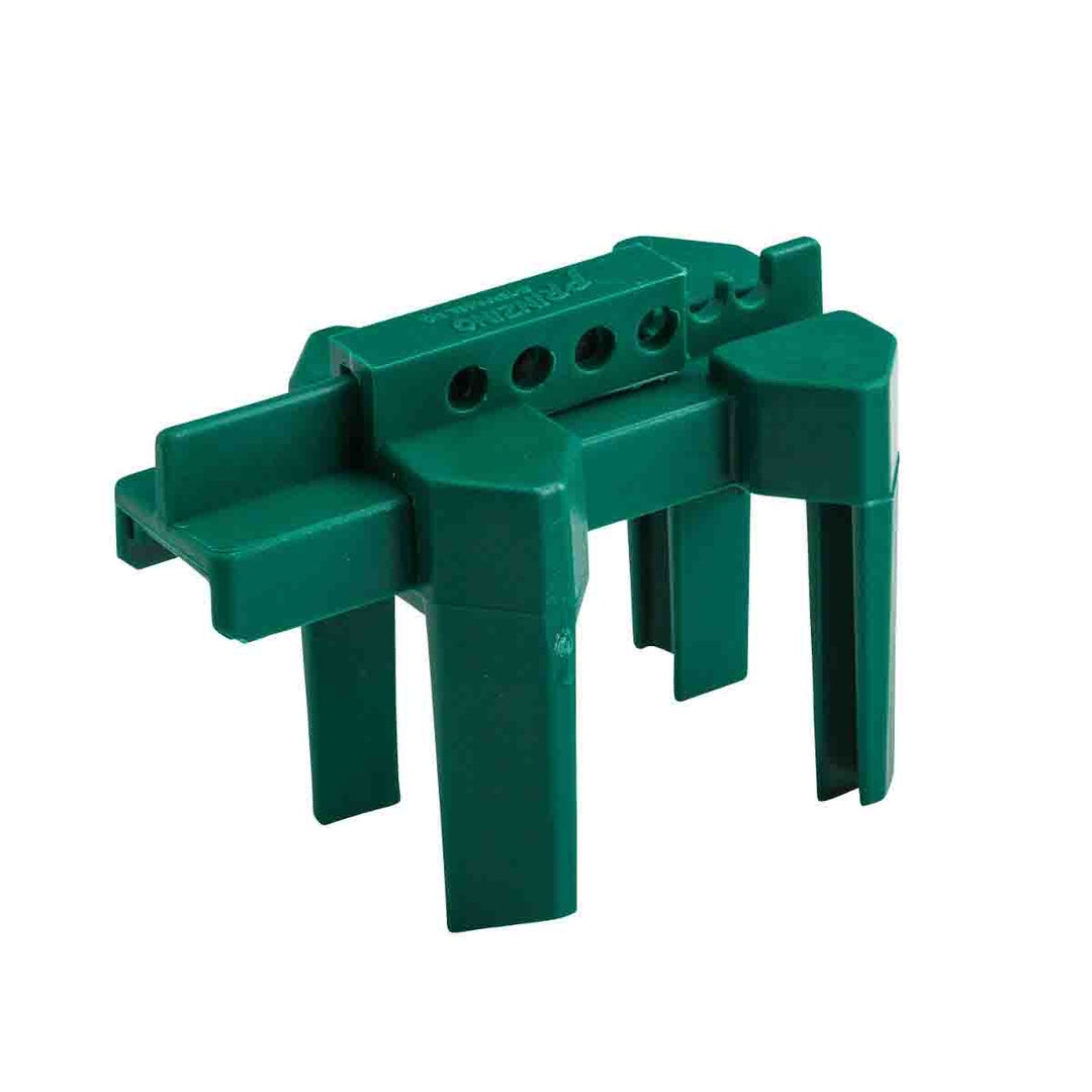 Brady BS07A - GN Small Prinzing 4 - Legged Ball Valve Lockout, Diameter 0.5 - 2.5 inch MTESolutions
