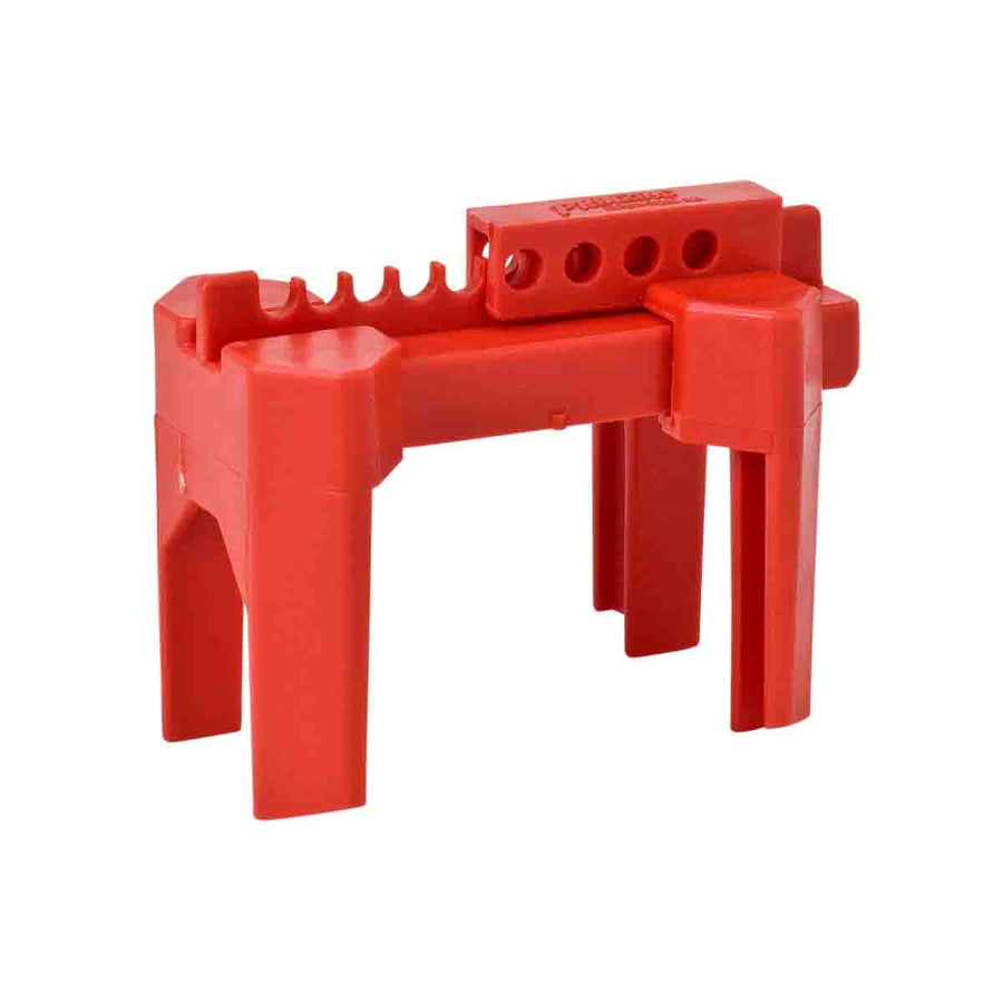 Brady BS07A - RD Small Prinzing 4 - Legged Ball Valve Lockout, Diameter 0.5 - 2.5 inch MTESolutions