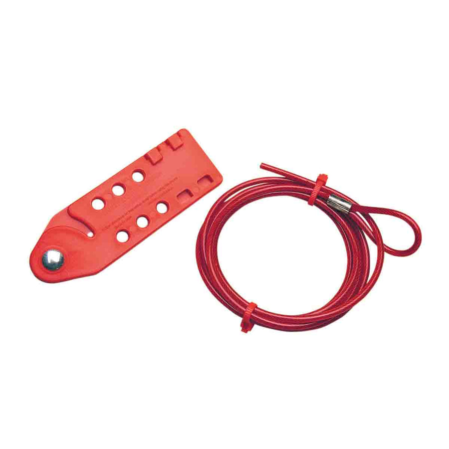 Brady CABLO, Economy Cable Lockout Device with 6' Cable MTESolutions