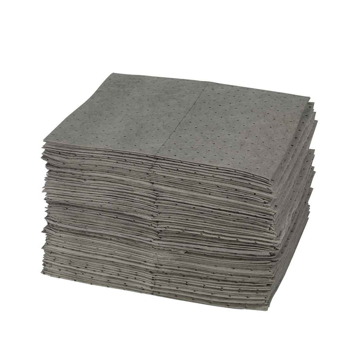 Brady GP300, Universal Absorbent Pads, Medium Weight, 15" x 19", Absorbency Capacity 25 gal, Bale of 100 Pads MTESolutions