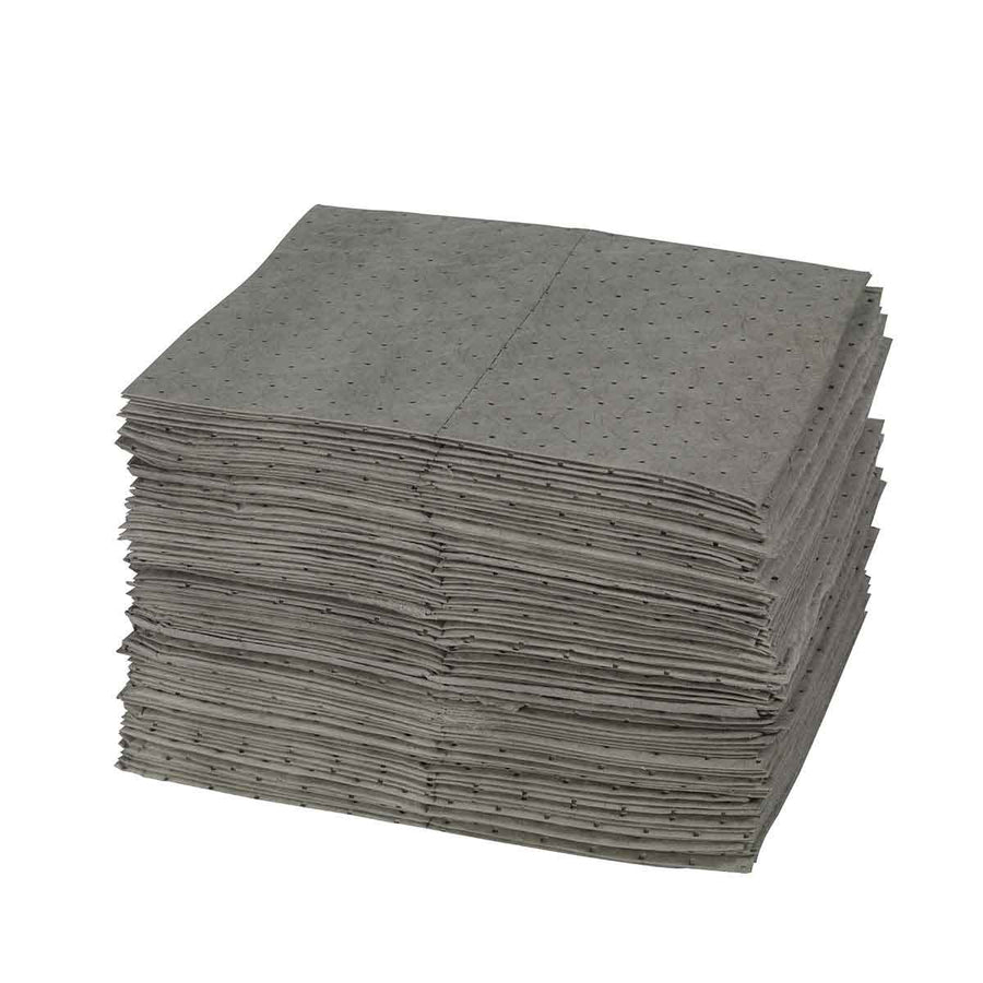 Brady GP300, Universal Absorbent Pads, Medium Weight, 15" x 19", Absorbency Capacity 25 gal, Bale of 100 Pads MTESolutions