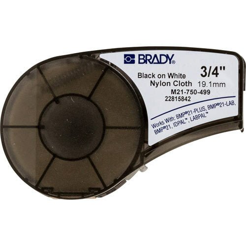 Brady Label Cartridge For Bmp21 Series, Id Pal, Labpal Printers, White MTESolutions